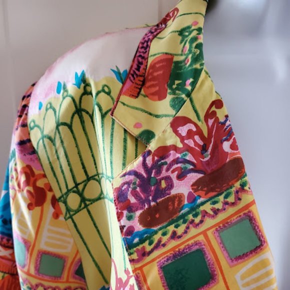 Marguerite Li Silk Blazer - Picture 3 of 5